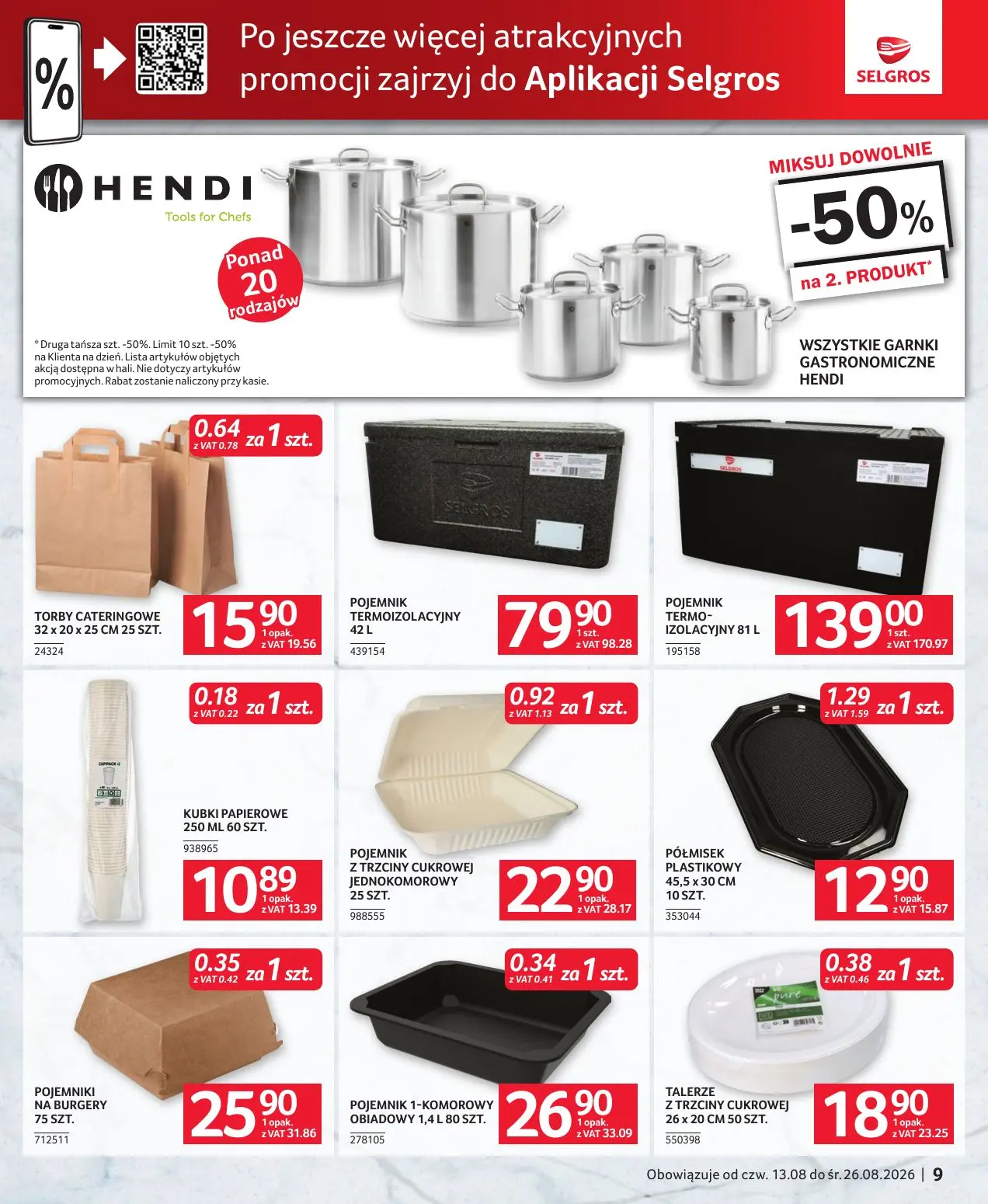 gazetka promocyjna SELGROS Oferta dla gastronomii - Strona 9