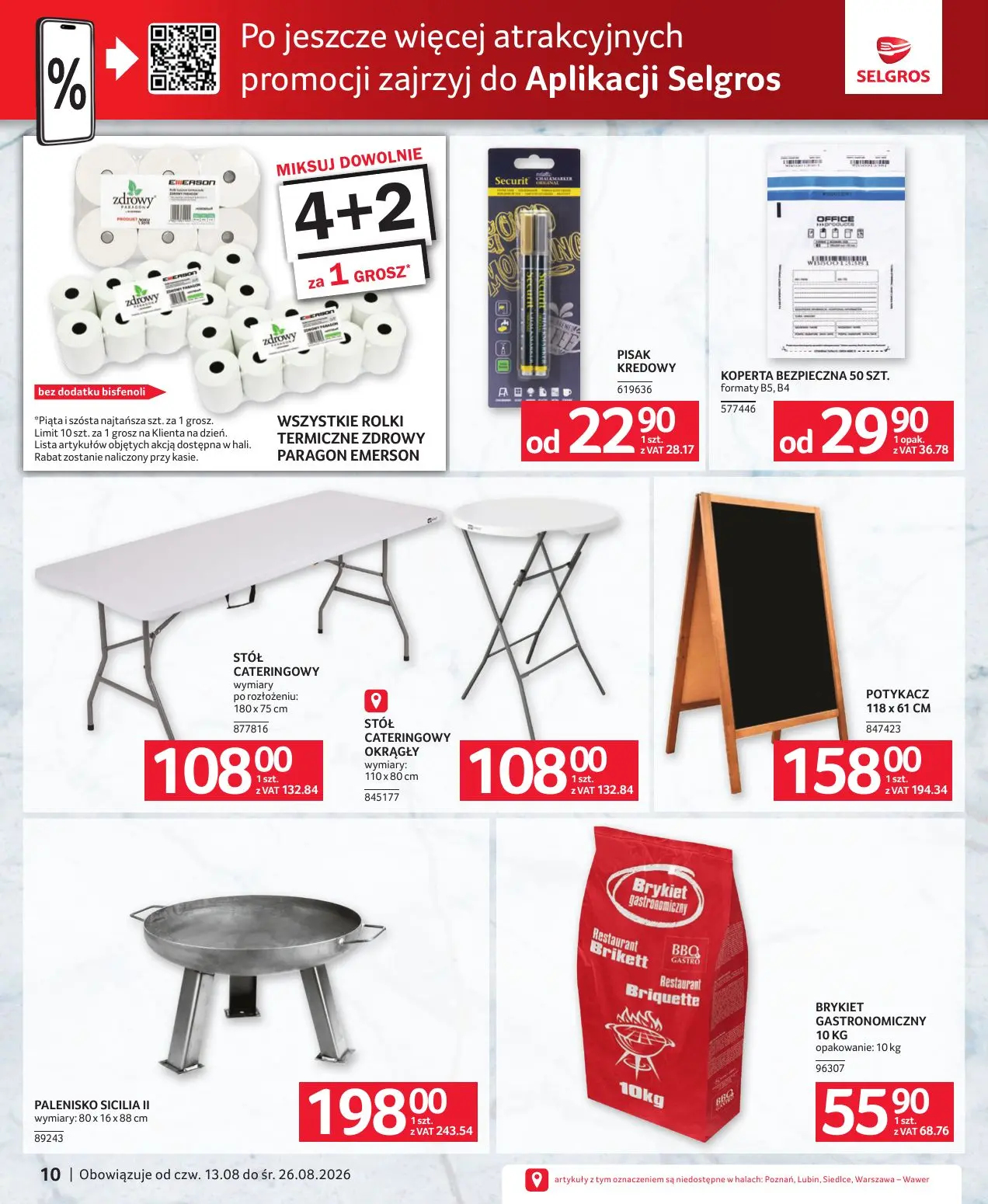 gazetka promocyjna SELGROS Oferta dla gastronomii - Strona 10