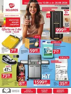Gazetka promocyjna SELGROS, ważna od 2026-08-13 do 2026-08-26.