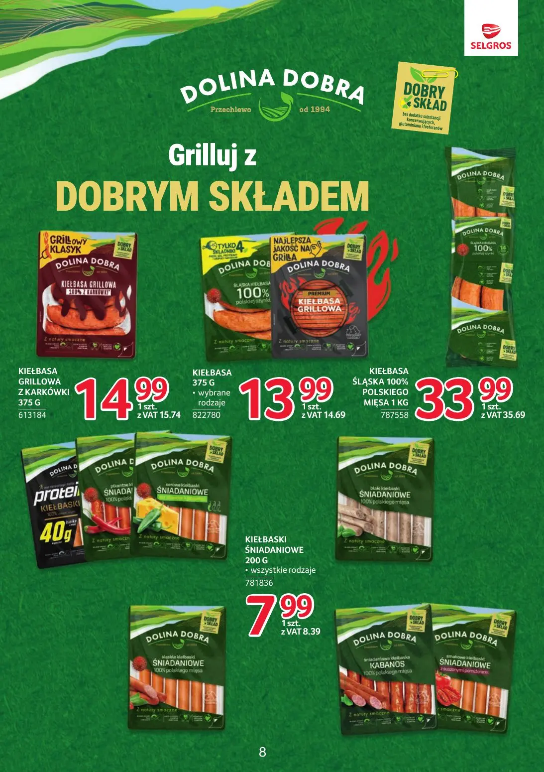 gazetka promocyjna SELGROS Katalog Markowe Produkty - Strona 8