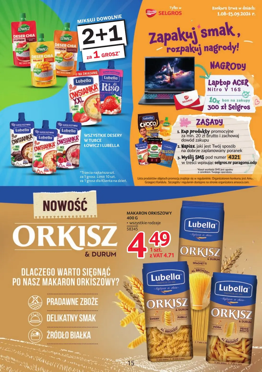 gazetka promocyjna SELGROS Katalog Markowe Produkty - Strona 15