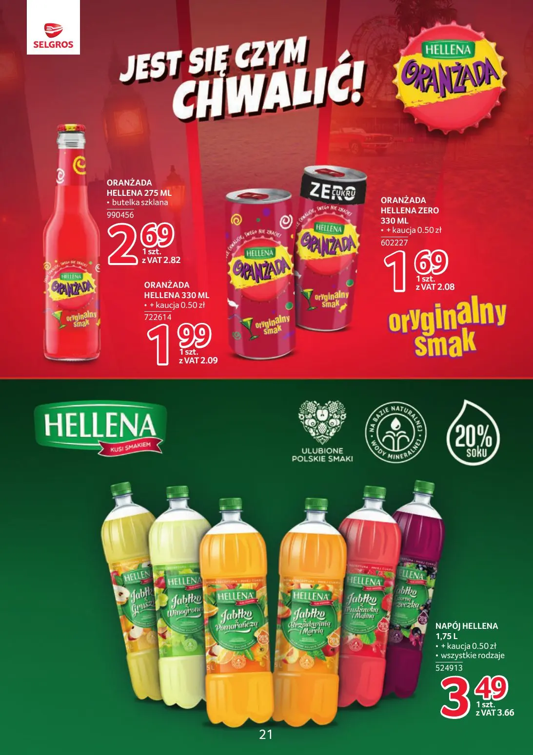 gazetka promocyjna SELGROS Katalog Markowe Produkty - Strona 21