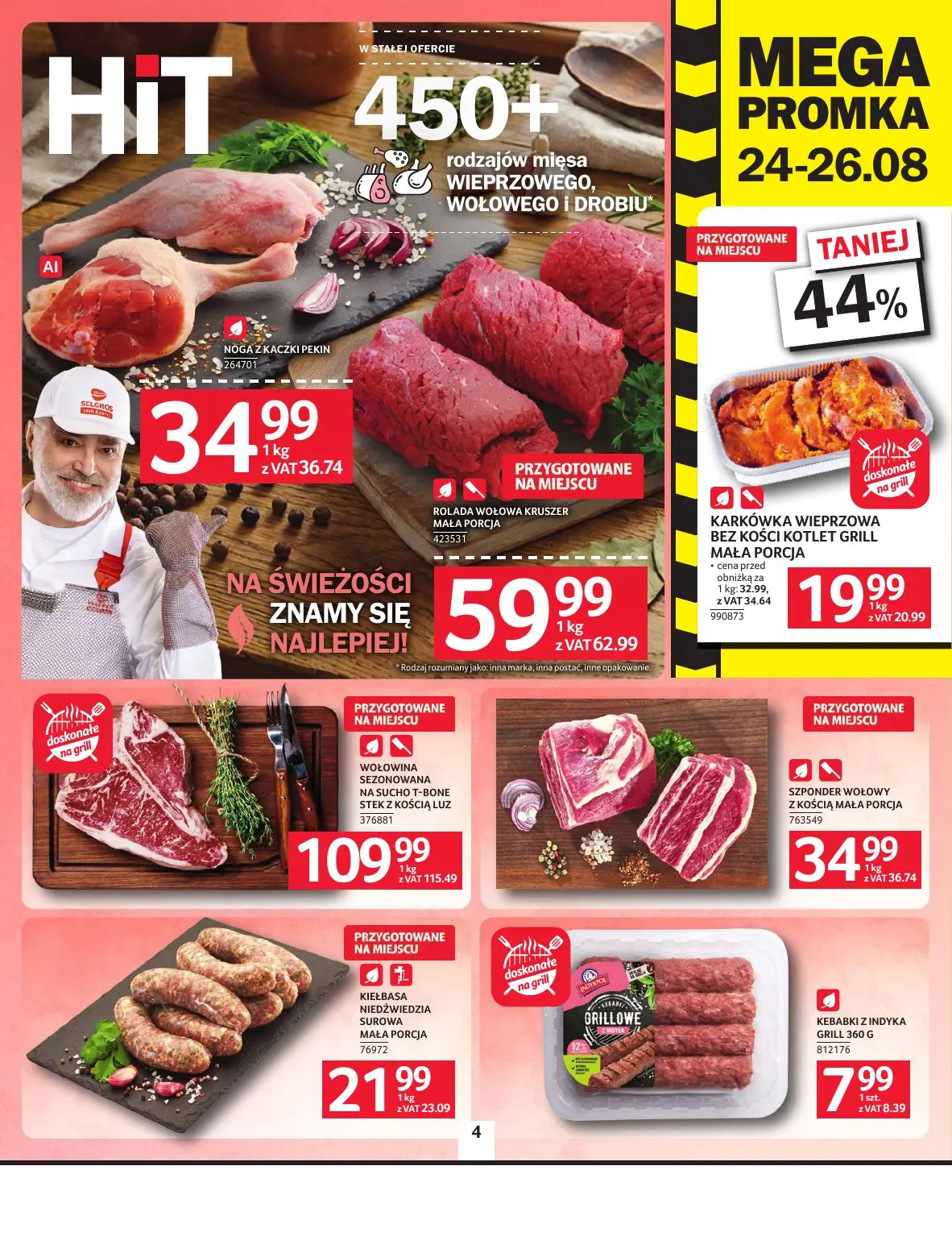 gazetka promocyjna SELGROS Oferta spożywcza - Strona 4