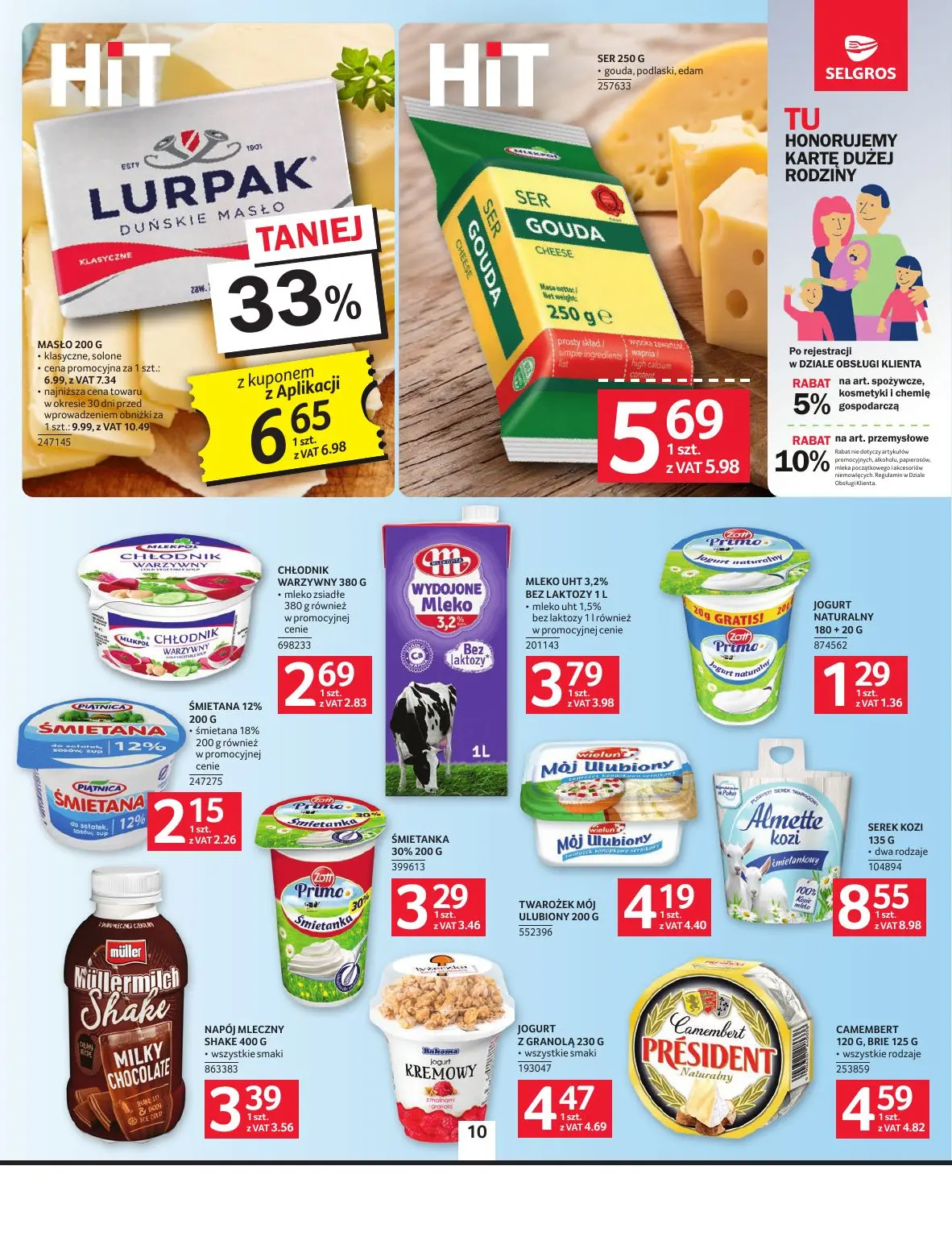 gazetka promocyjna SELGROS Oferta spożywcza - Strona 10