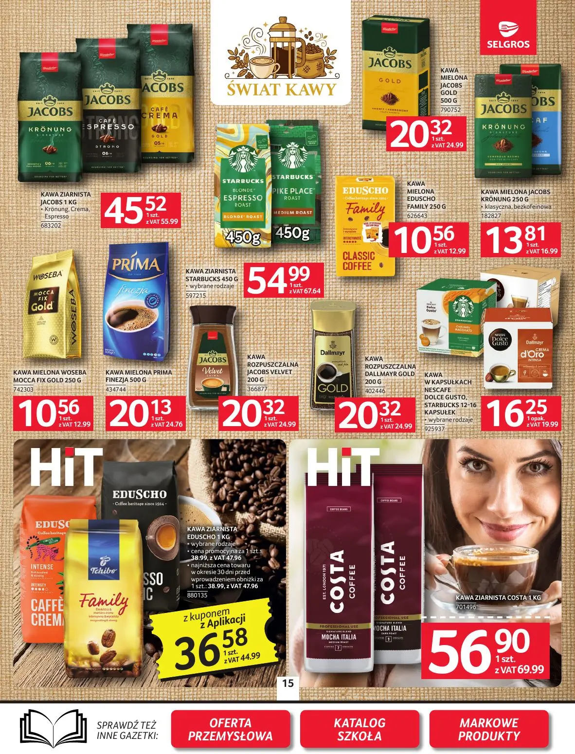 gazetka promocyjna SELGROS Oferta spożywcza - Strona 15