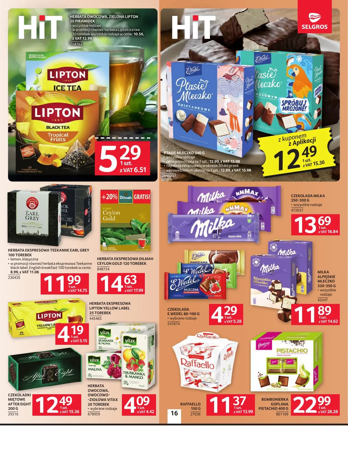 gazetka promocyjna SELGROS Oferta spożywcza - Strona 16