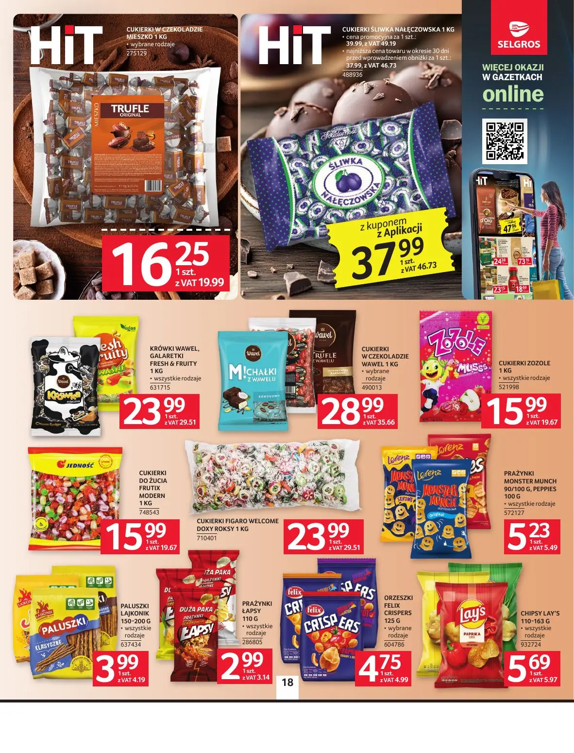 gazetka promocyjna SELGROS Oferta spożywcza - Strona 18