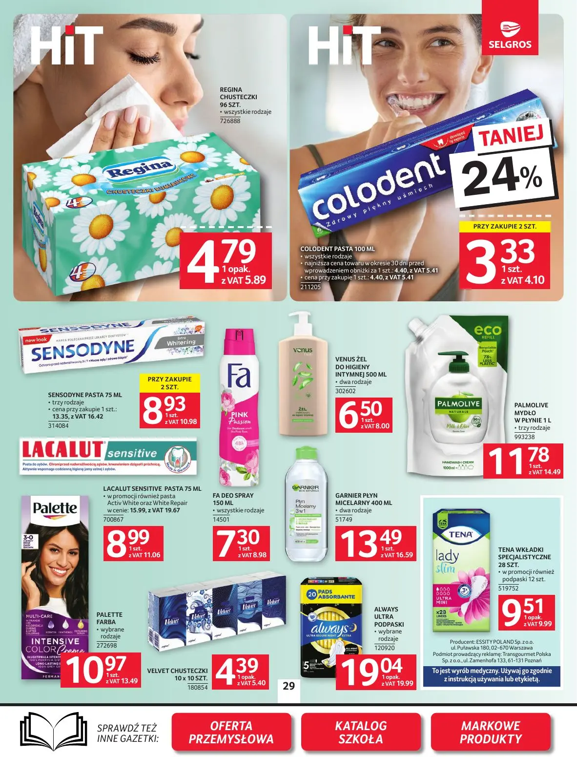gazetka promocyjna SELGROS Oferta spożywcza - Strona 25