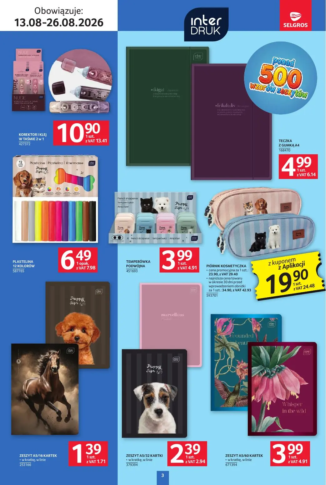 gazetka promocyjna SELGROS Katalog Szkola - Strona 3