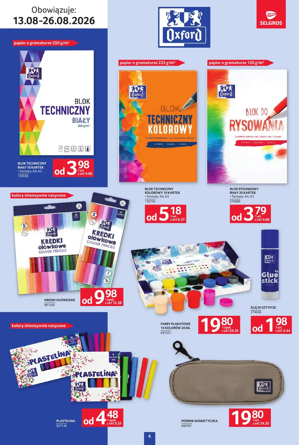 gazetka promocyjna SELGROS Katalog Szkola - Strona 6