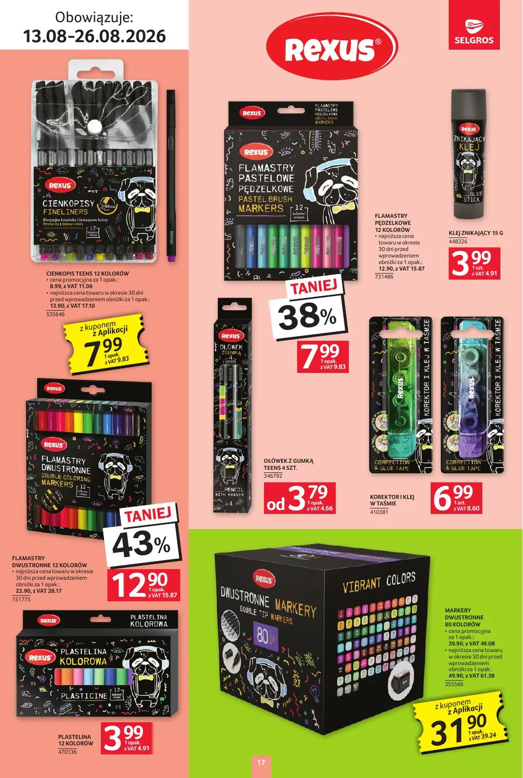 gazetka promocyjna SELGROS Katalog Szkola - Strona 17