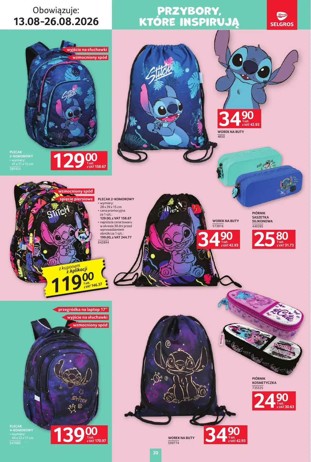 gazetka promocyjna SELGROS Katalog Szkola - Strona 20