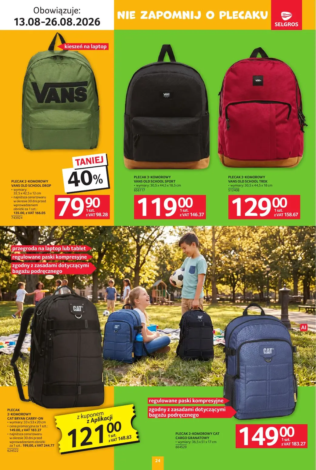 gazetka promocyjna SELGROS Katalog Szkola - Strona 24