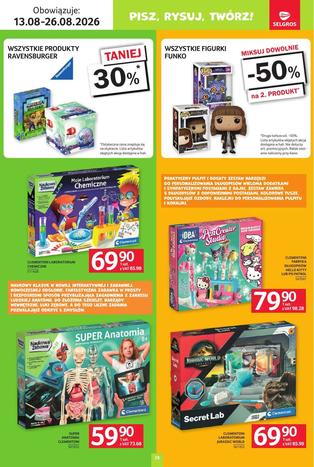 gazetka promocyjna SELGROS Katalog Szkola - Strona 28