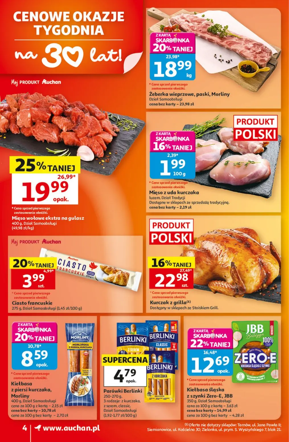 gazetka promocyjna Auchan Supermarket Strefa Szkoła - Strona 4