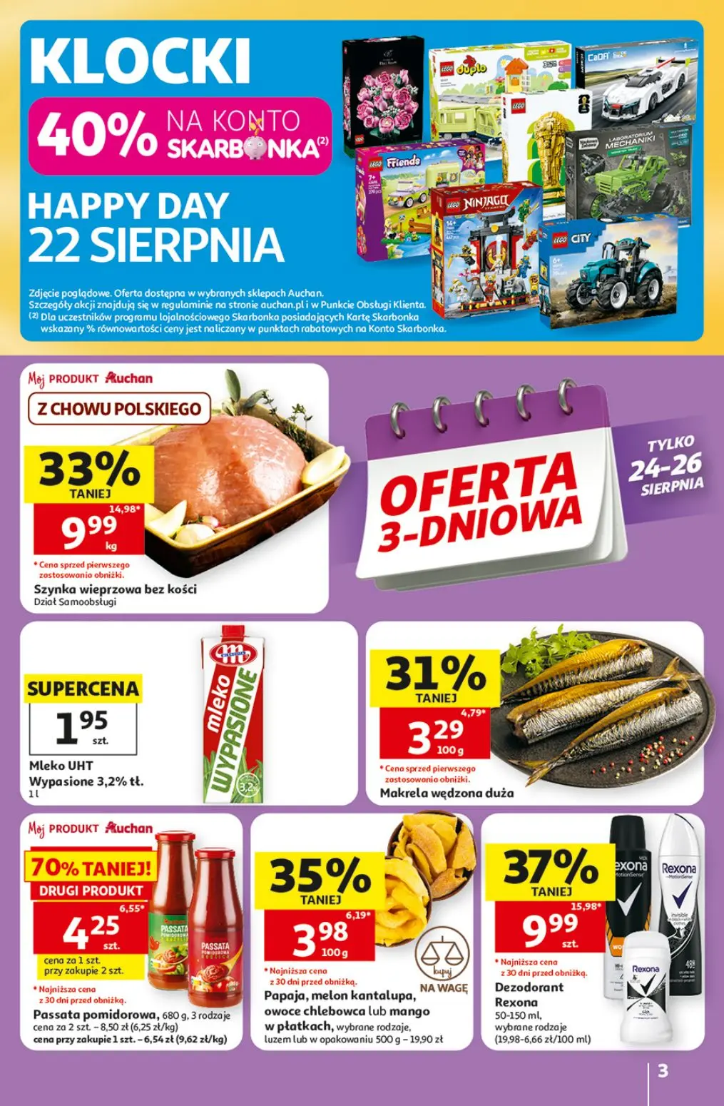 gazetka promocyjna Auchan Strefa Szkoła - Strona 3