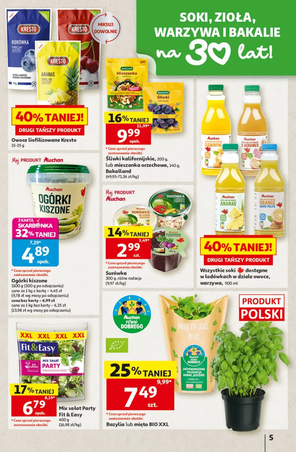 gazetka promocyjna Auchan Strefa Szkoła - Strona 5