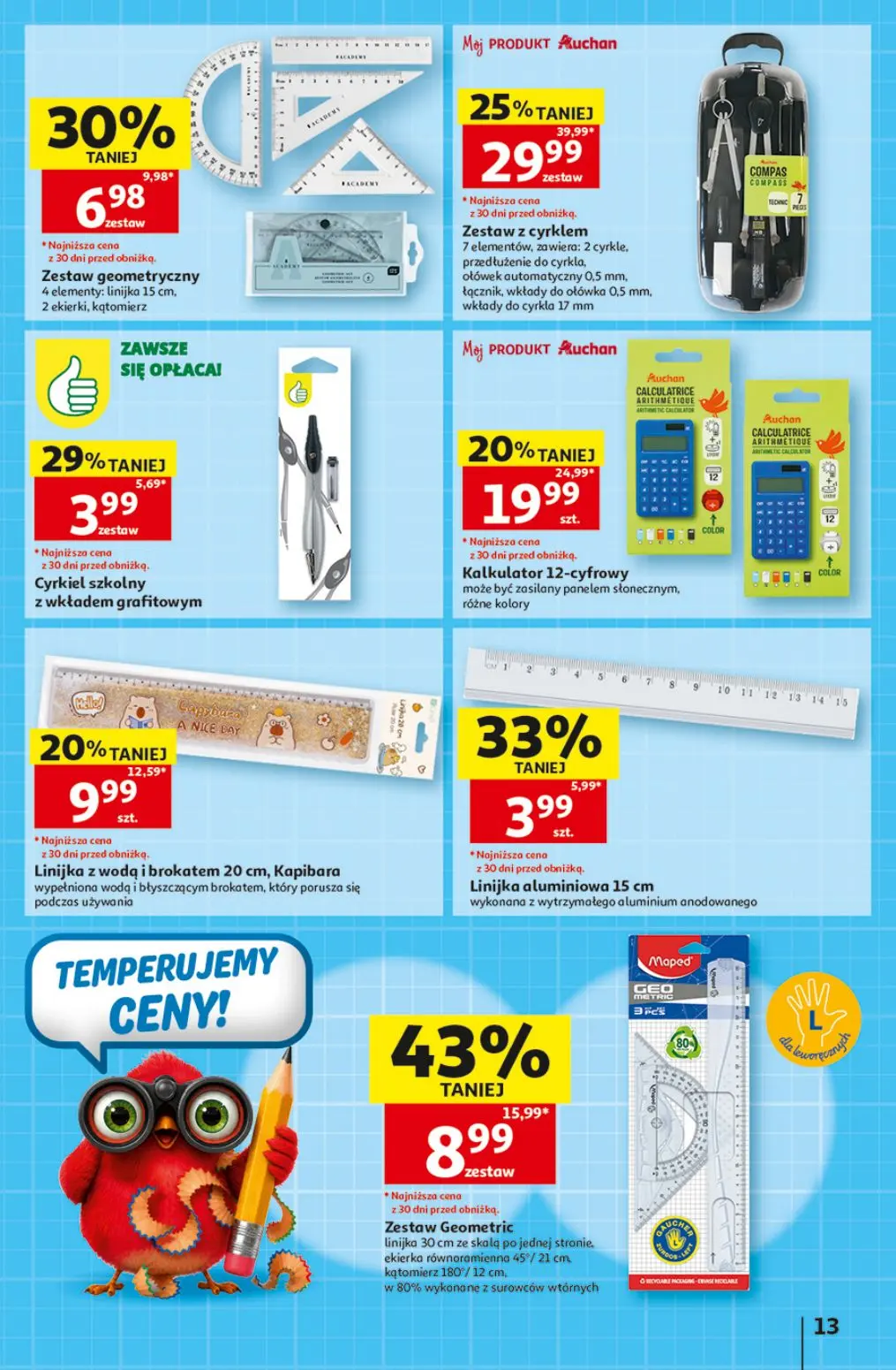gazetka promocyjna Auchan Strefa Szkoła - Strona 13