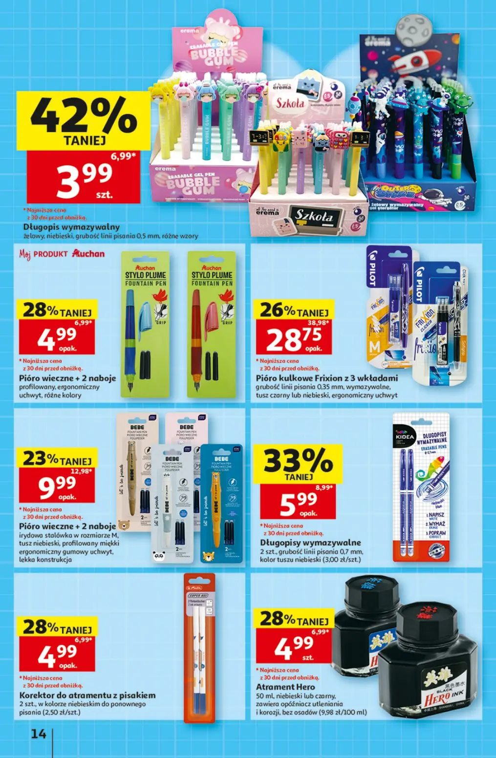 gazetka promocyjna Auchan Strefa Szkoła - Strona 14