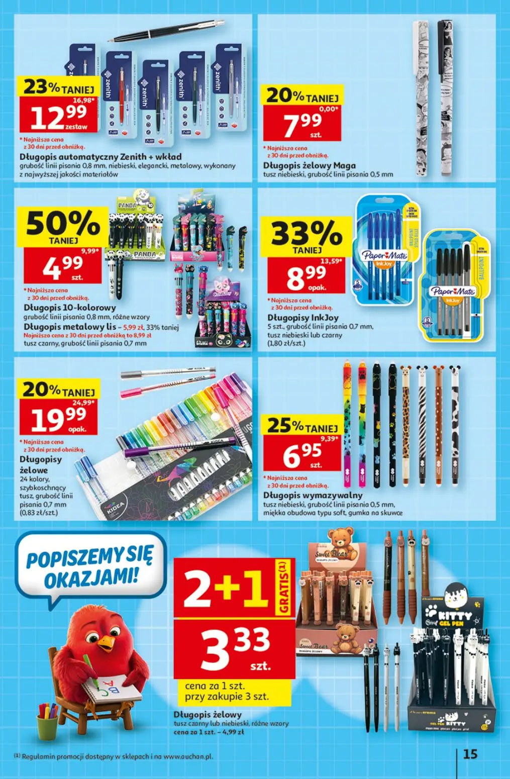 gazetka promocyjna Auchan Strefa Szkoła - Strona 15