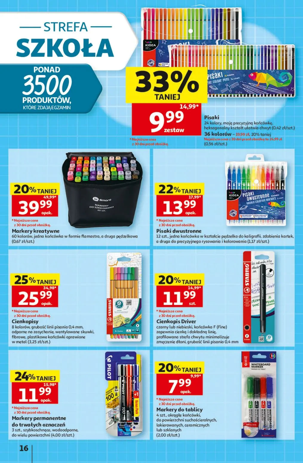 gazetka promocyjna Auchan Strefa Szkoła - Strona 16