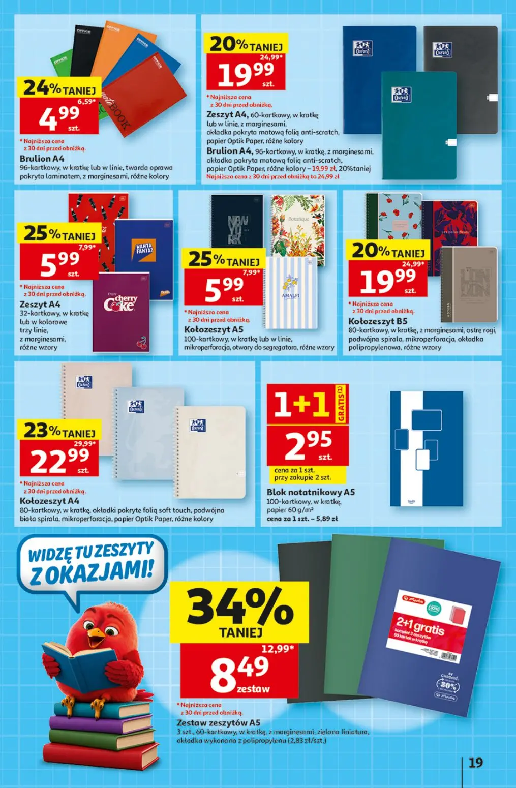 gazetka promocyjna Auchan Strefa Szkoła - Strona 19