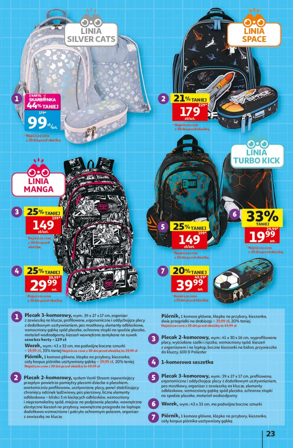 gazetka promocyjna Auchan Strefa Szkoła - Strona 23