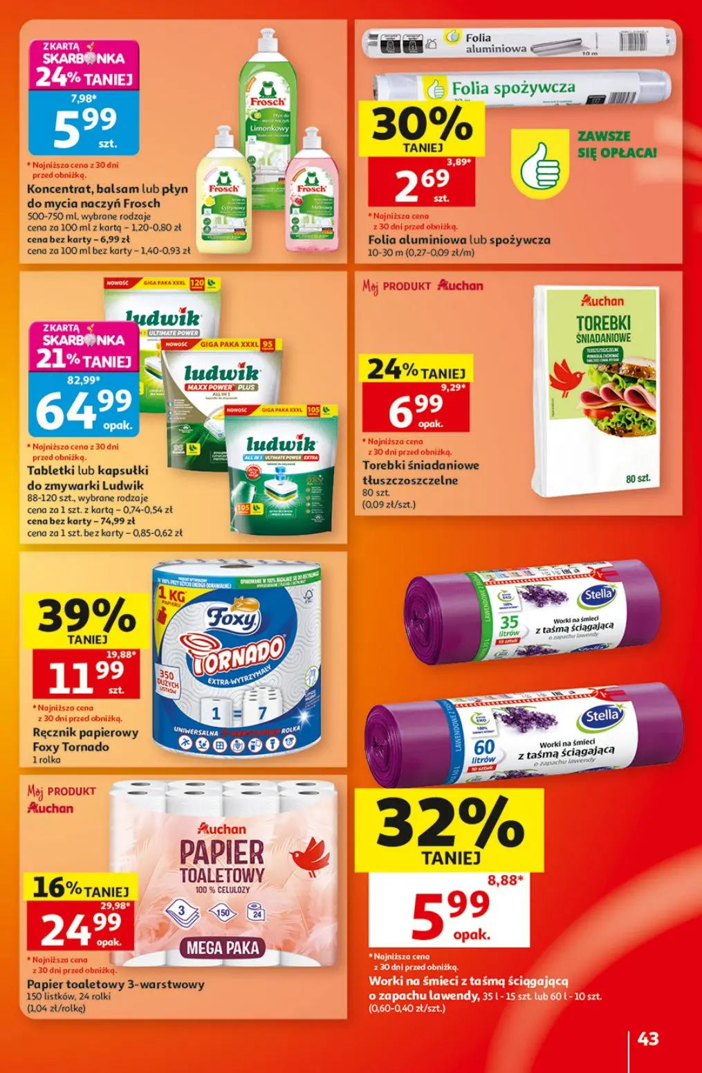 gazetka promocyjna Auchan Strefa Szkoła - Strona 43