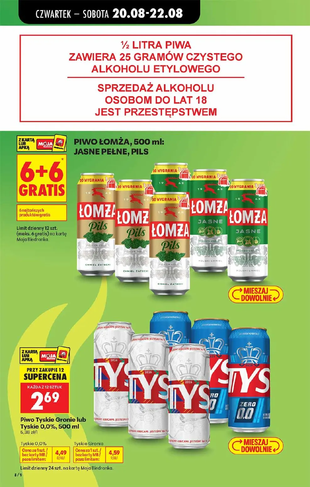 gazetka promocyjna Biedronka Od czwartku - Strona 8