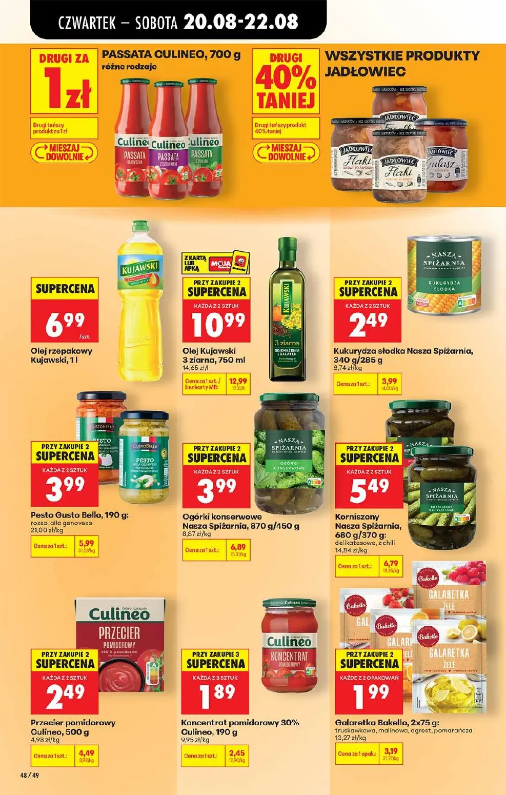 gazetka promocyjna Biedronka Od czwartku - Strona 48