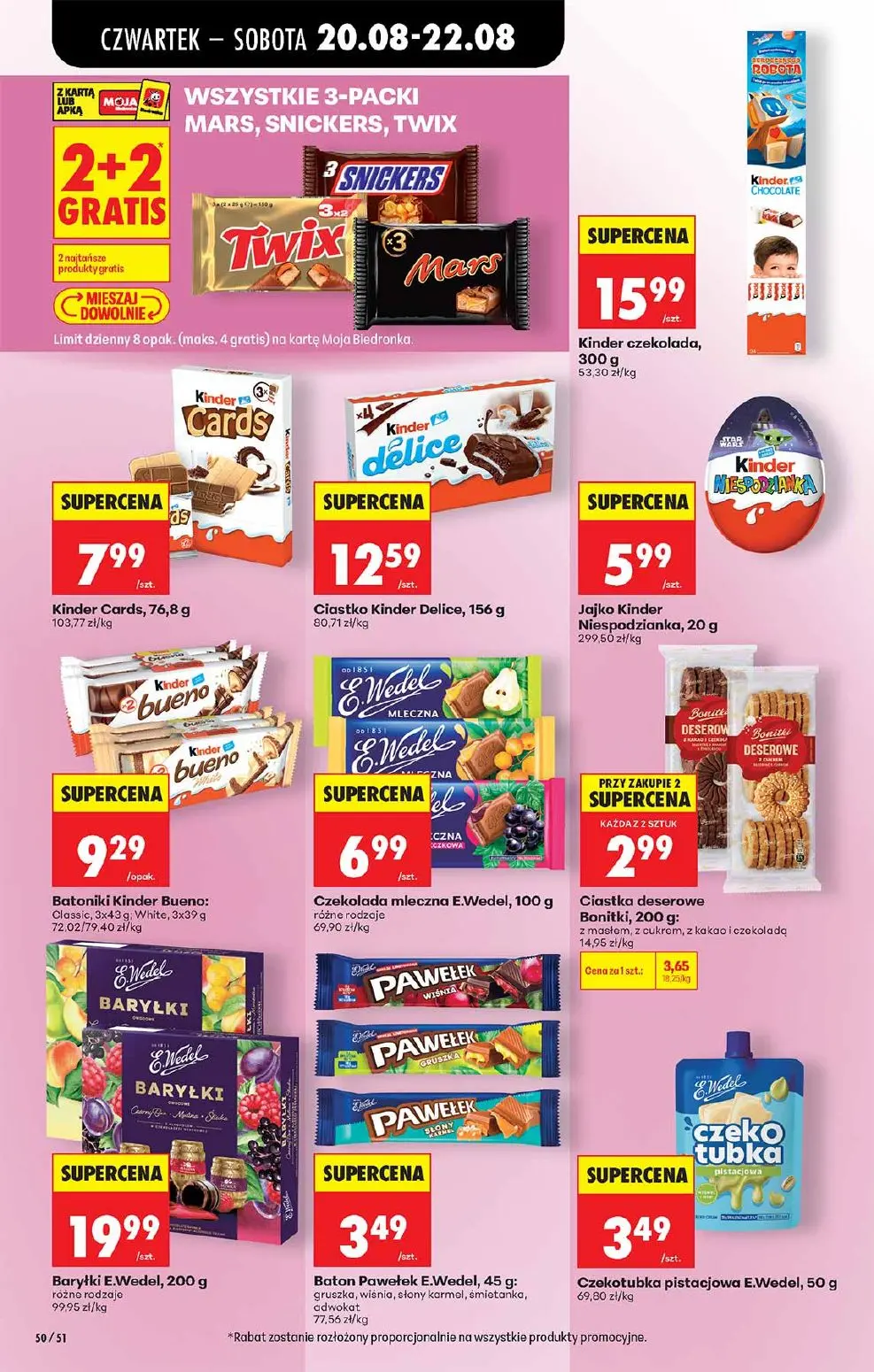 gazetka promocyjna Biedronka Od czwartku - Strona 50