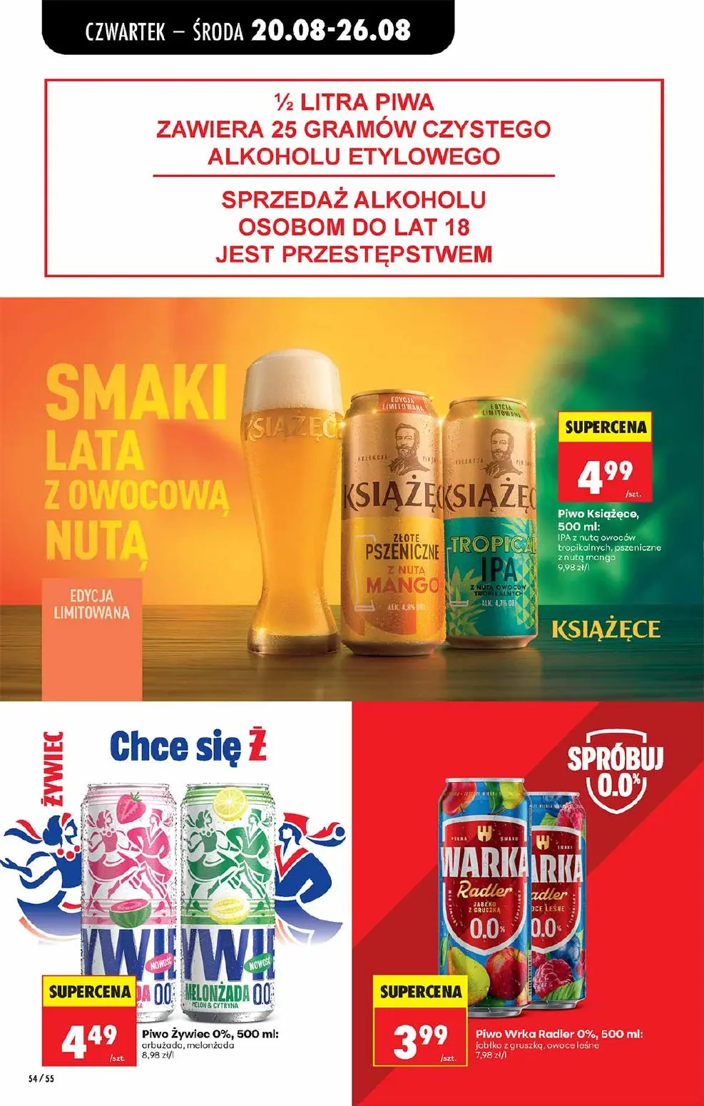gazetka promocyjna Biedronka Od czwartku - Strona 54