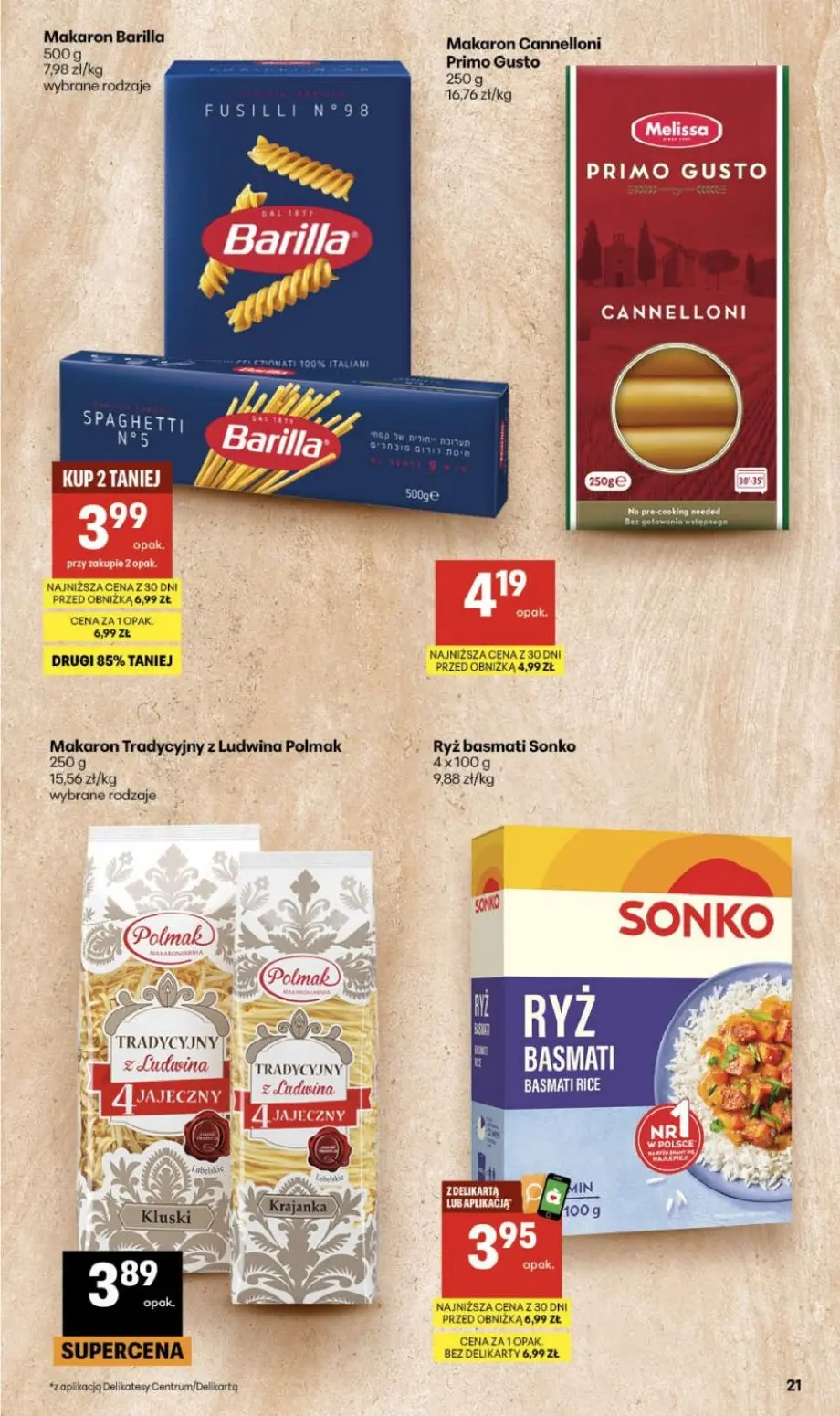 gazetka promocyjna Delikatesy Centrum Od czwartku - Strona 21