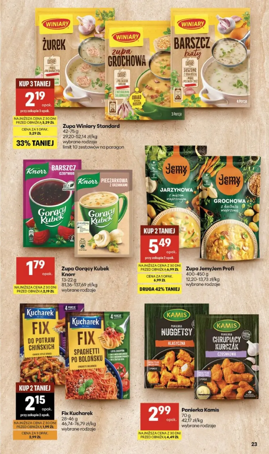 gazetka promocyjna Delikatesy Centrum Od czwartku - Strona 23