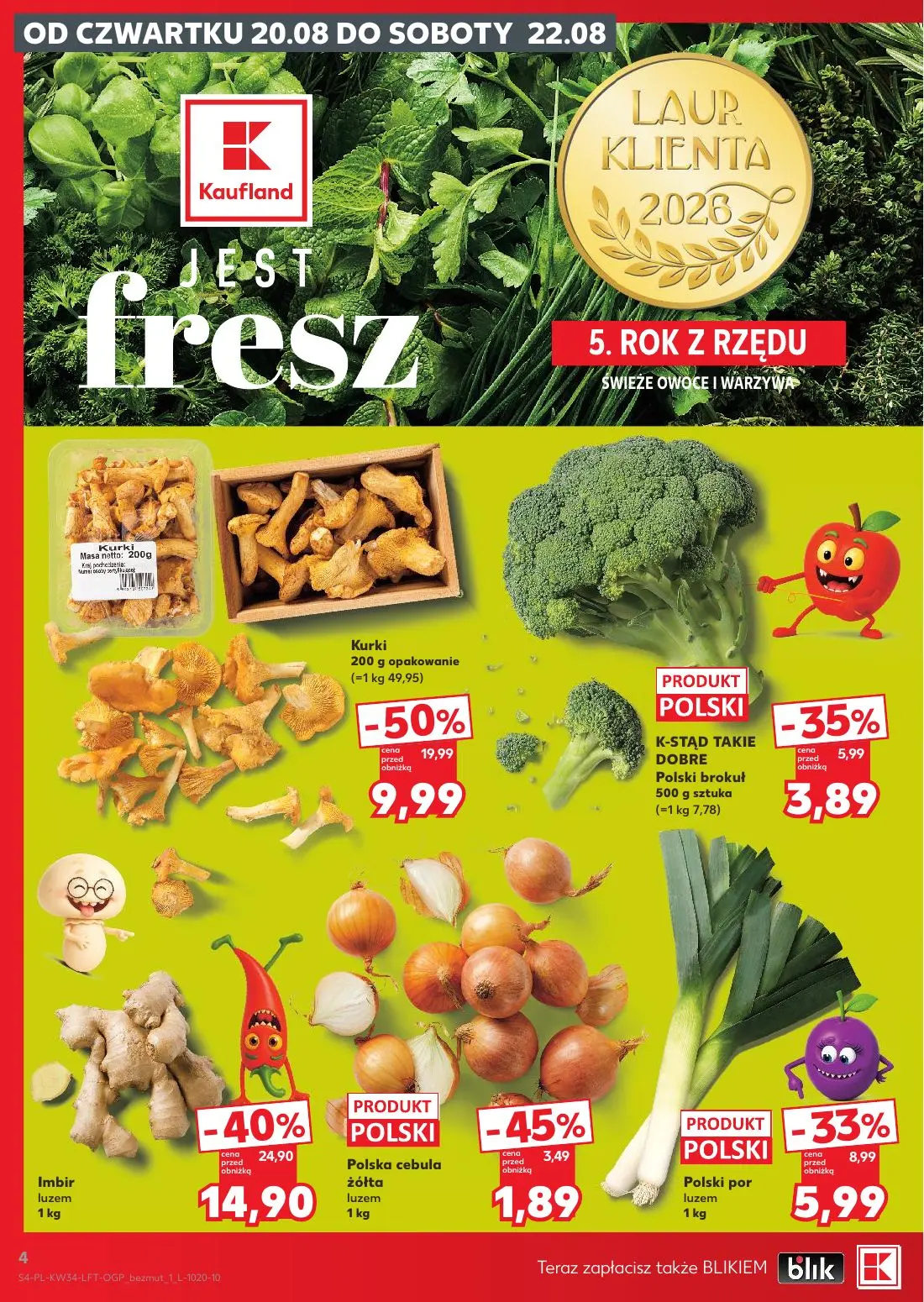 gazetka promocyjna Kaufland Jest fresz - Strona 4