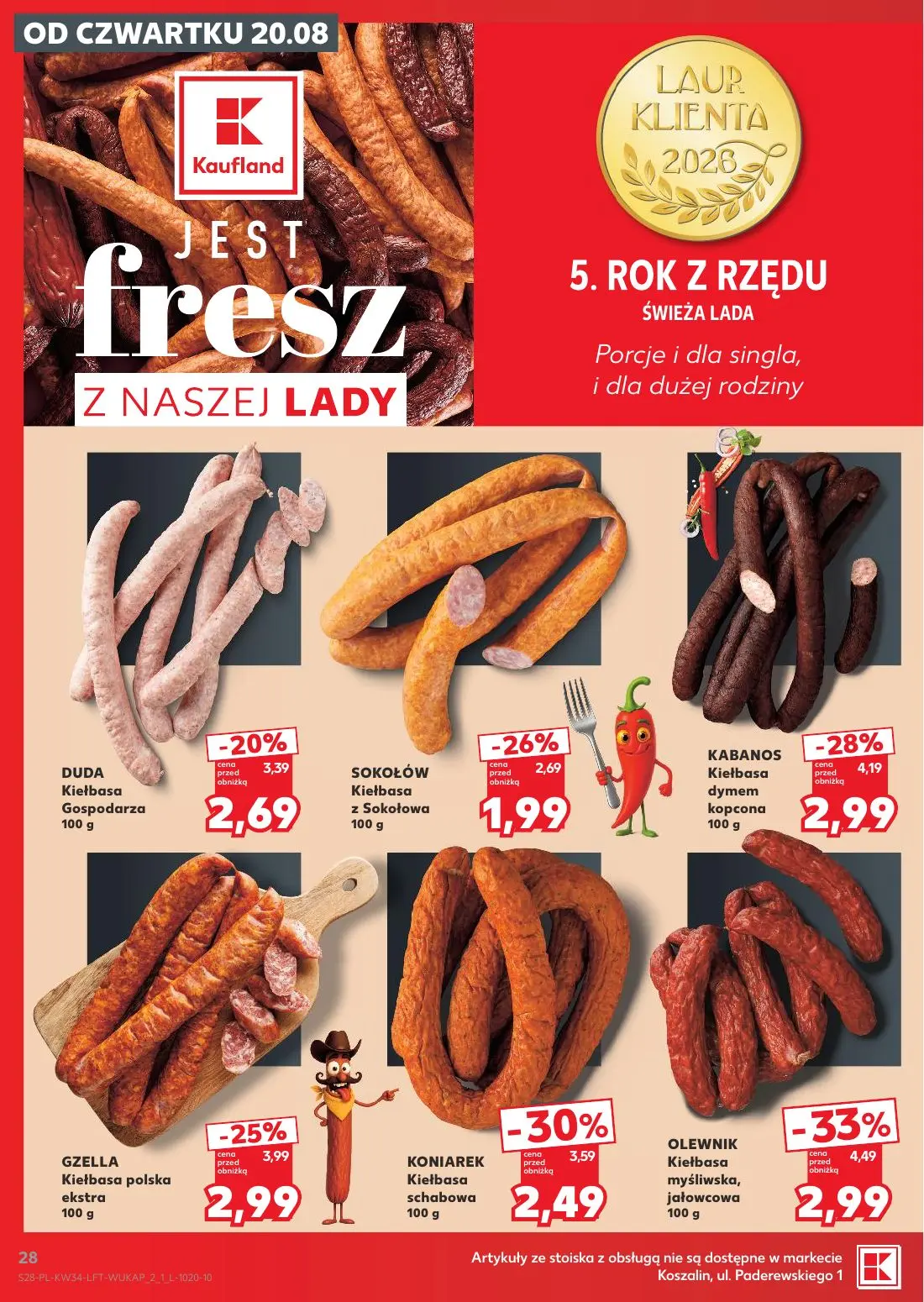 gazetka promocyjna Kaufland Jest fresz - Strona 28