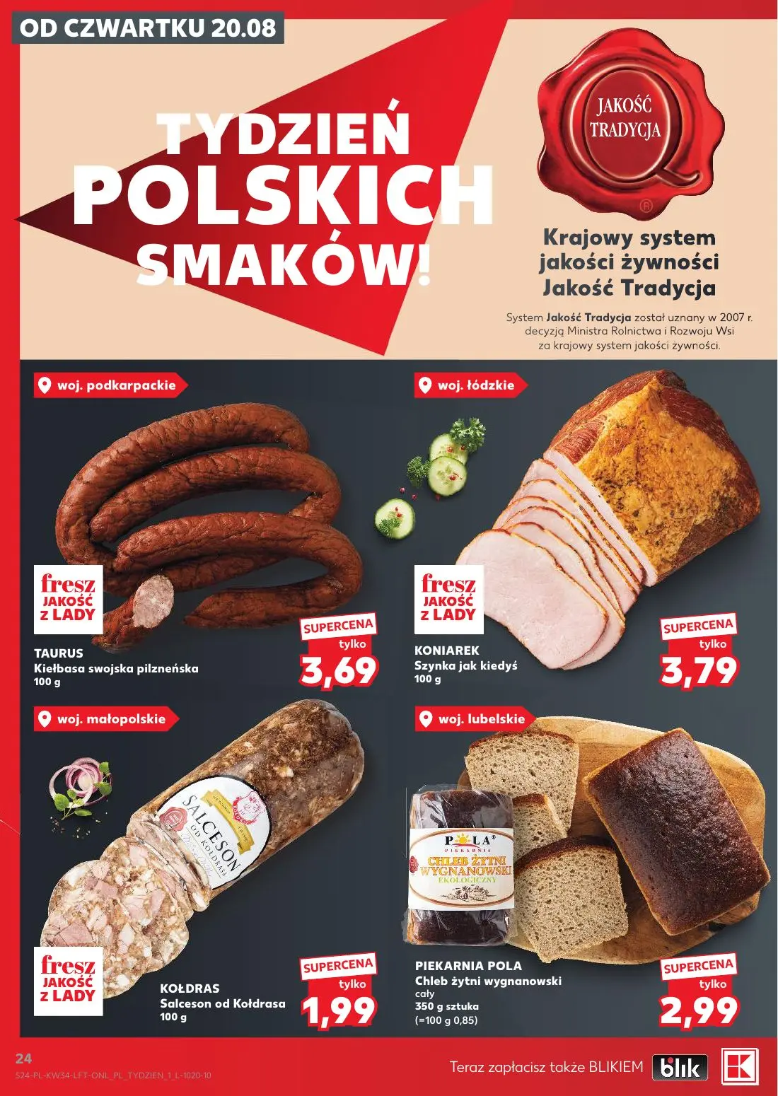gazetka promocyjna Kaufland Jest fresz - Strona 24