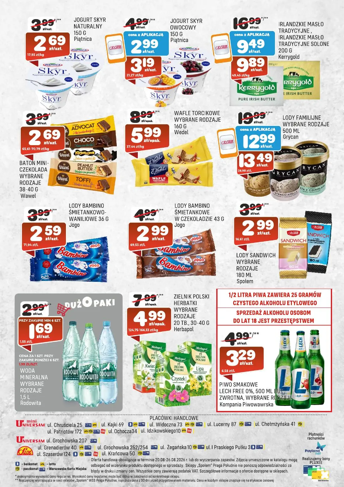 gazetka promocyjna Społem Praga  - Strona 4