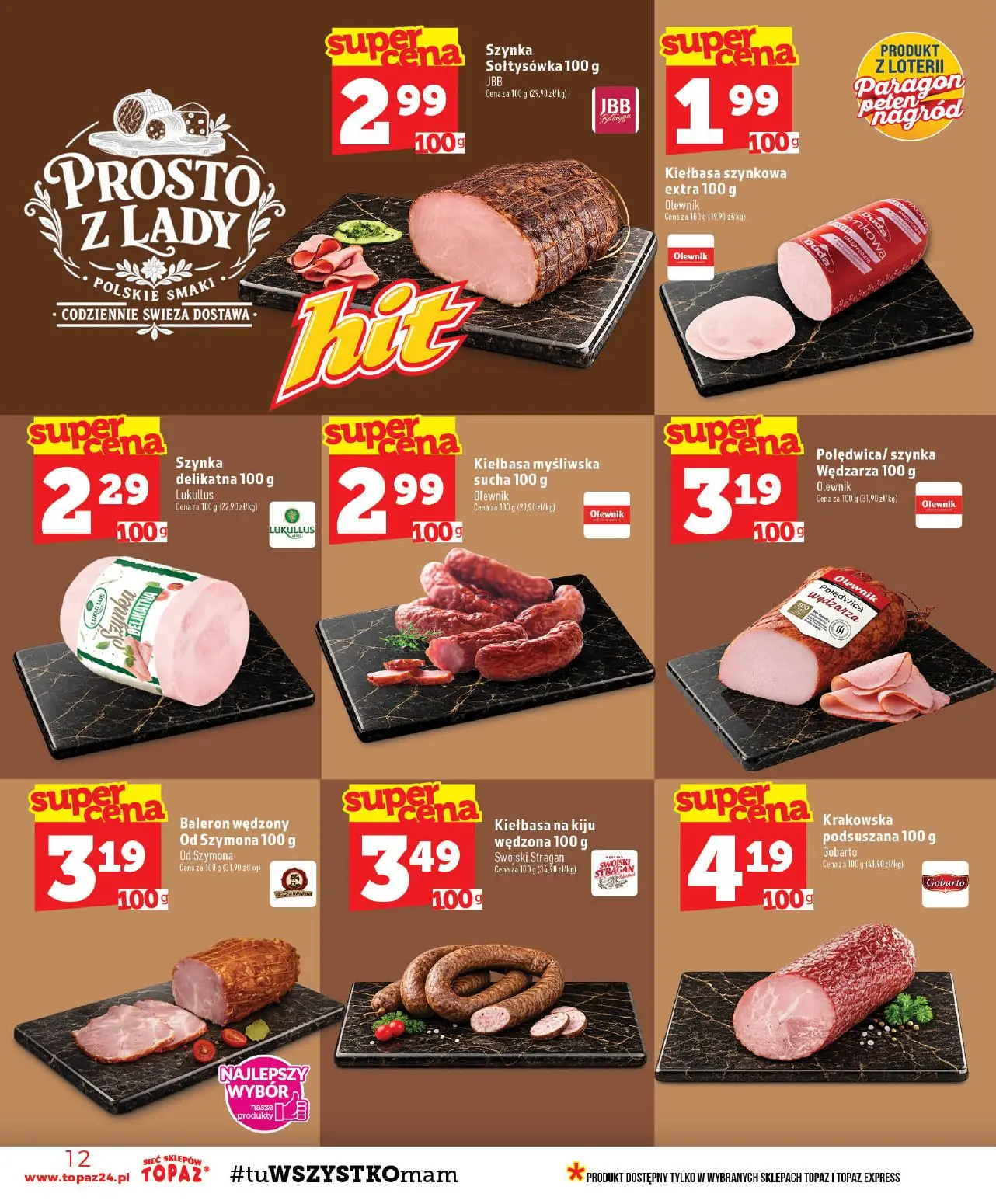 gazetka promocyjna Topaz  - Strona 12