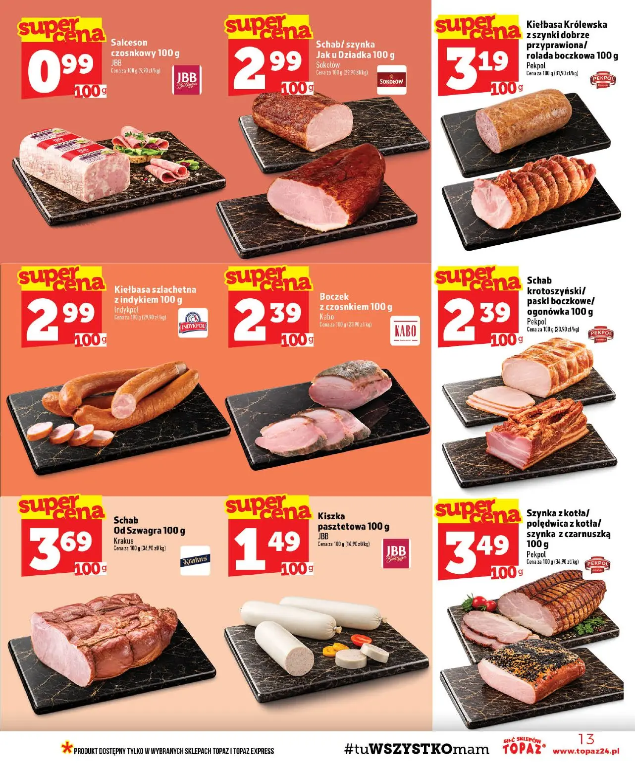 gazetka promocyjna Topaz  - Strona 13