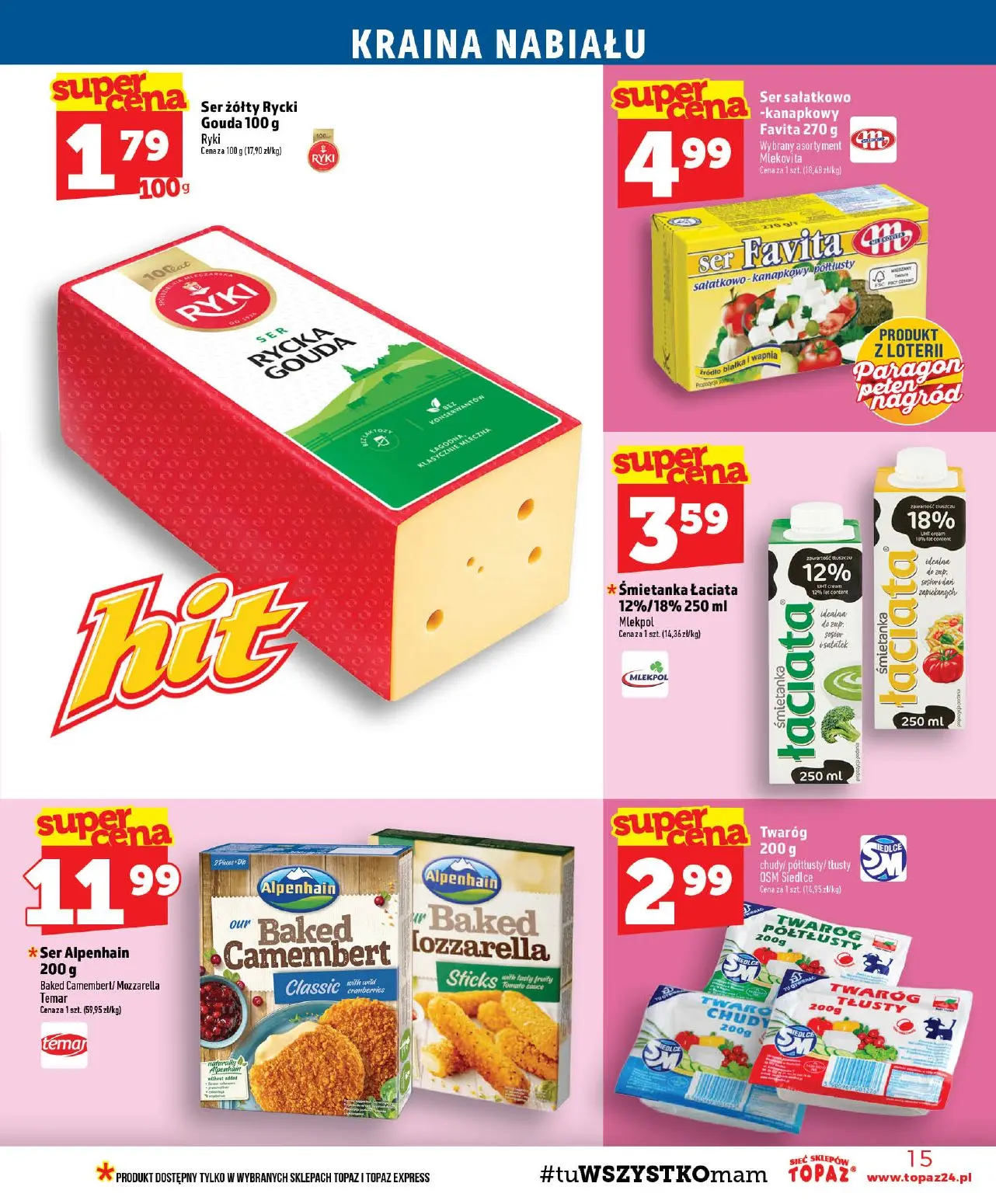gazetka promocyjna Topaz  - Strona 15