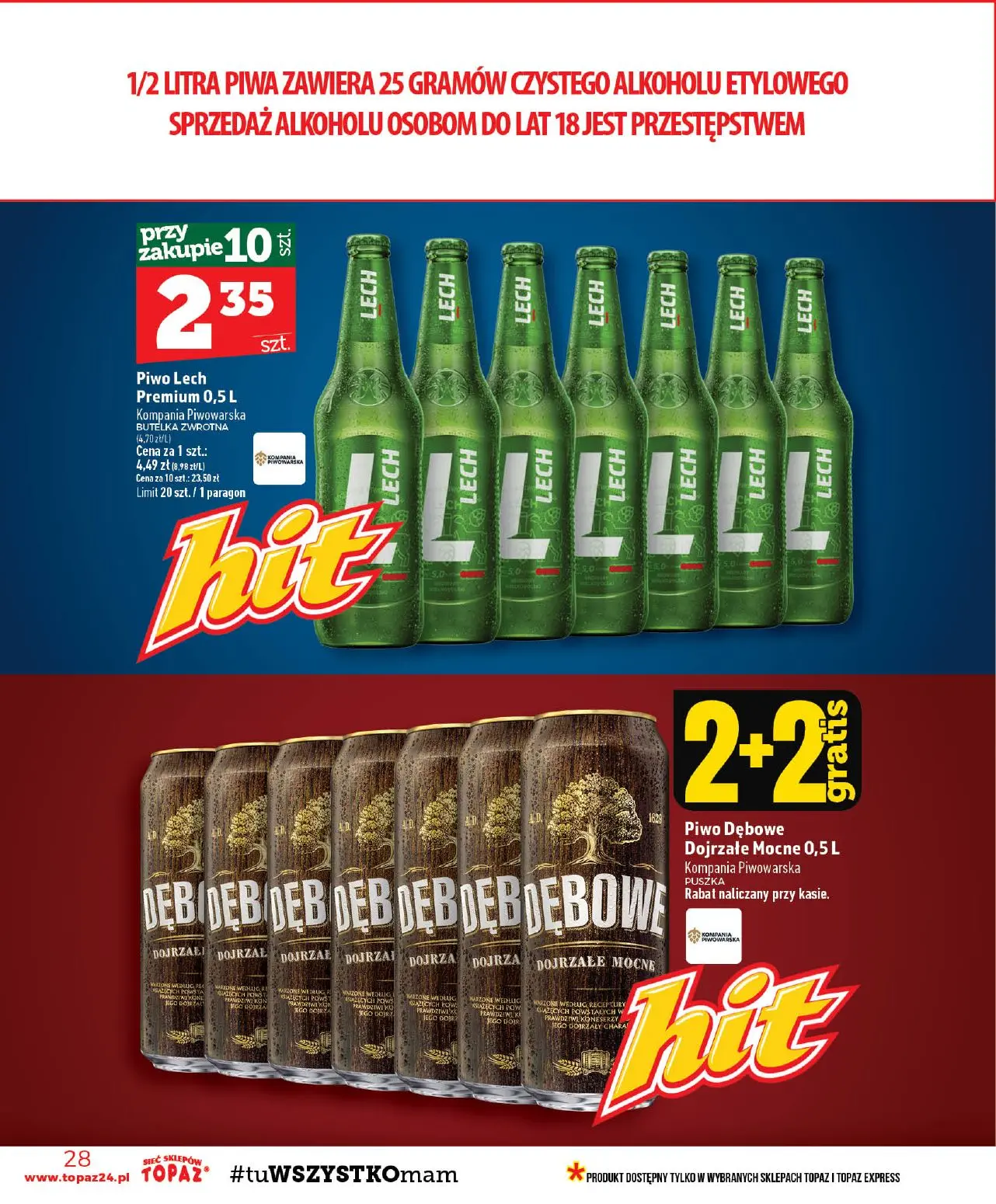 gazetka promocyjna Topaz  - Strona 28