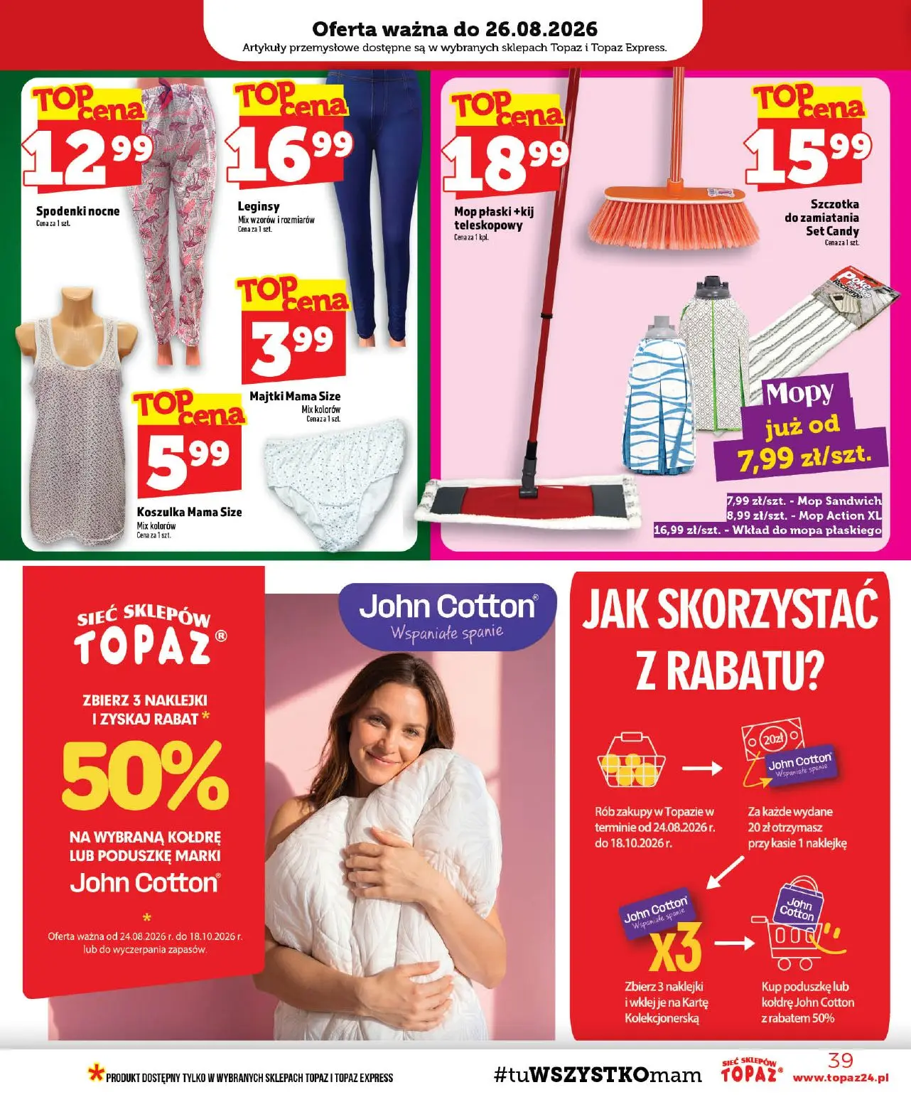 gazetka promocyjna Topaz  - Strona 39