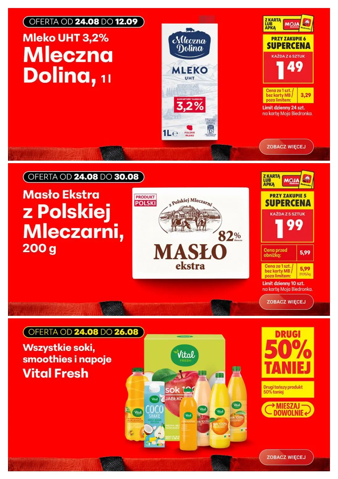 gazetka promocyjna Biedronka Biedronkowe oszczędności - Strona 2