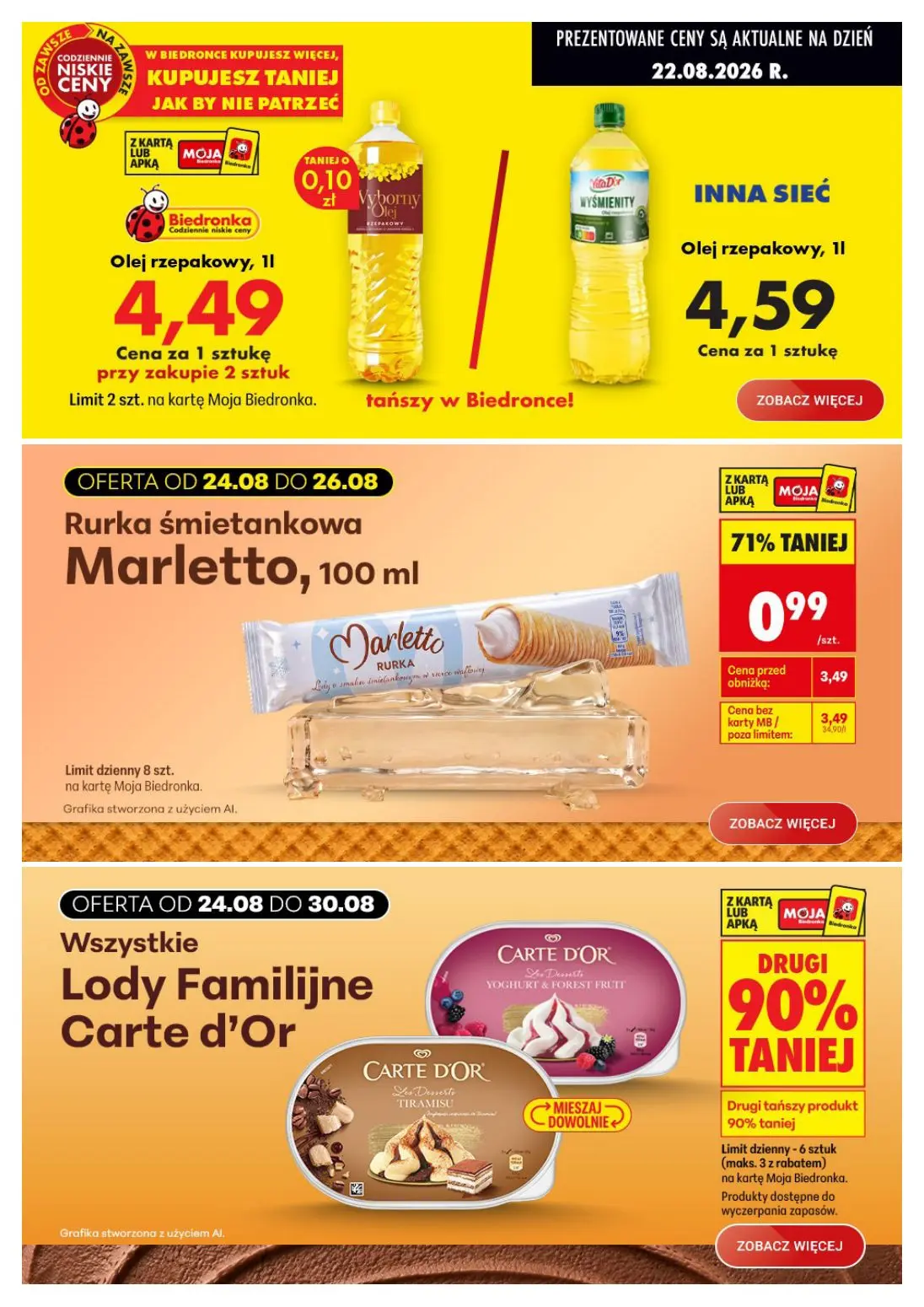 gazetka promocyjna Biedronka Biedronkowe oszczędności - Strona 6