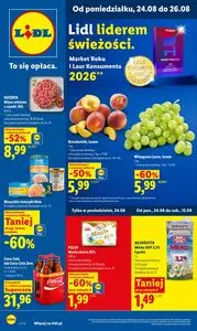 Gazetka promocyjna LIDL, ważna od 2026-08-24 do 2026-08-26.