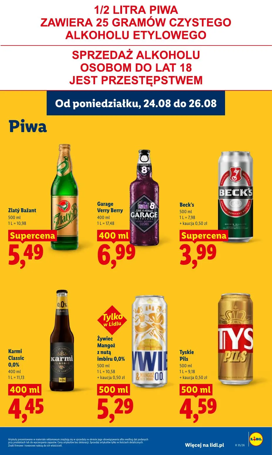 gazetka promocyjna LIDL Od poniedziałku - Strona 77