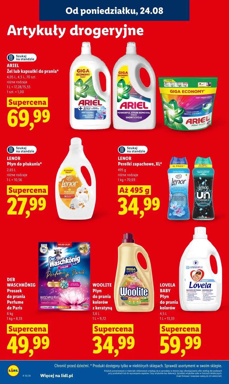 gazetka promocyjna LIDL Od poniedziałku - Strona 92