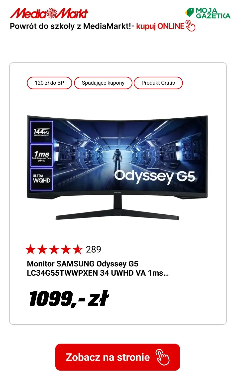 gazetka promocyjna Media Markt Powrót do szkoły w MediaMarkt! - Strona 5