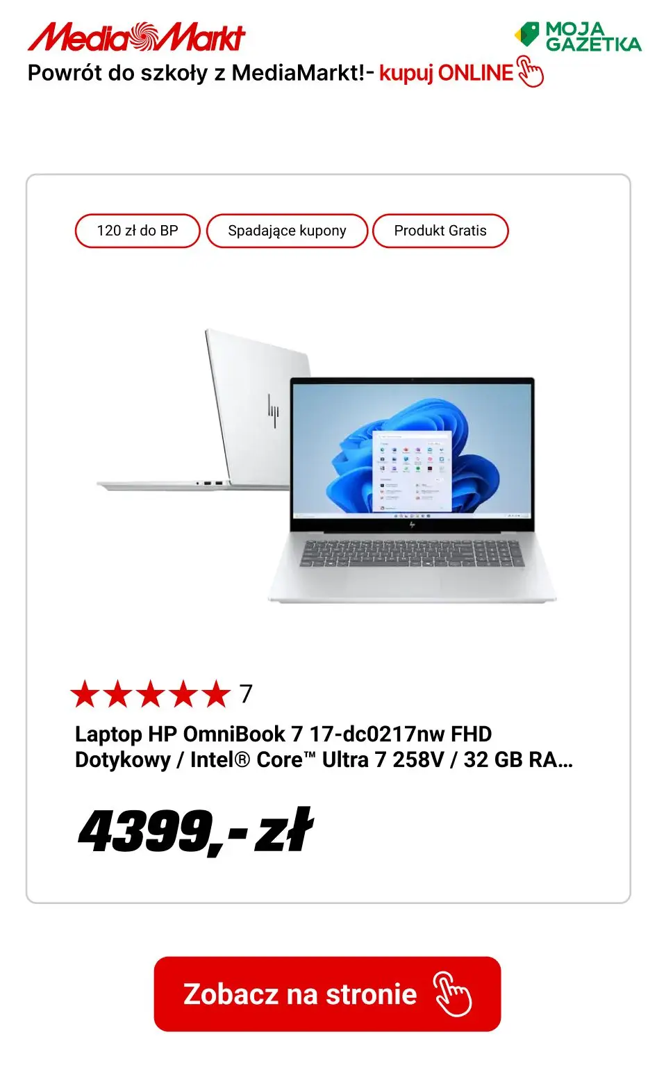 gazetka promocyjna Media Markt Powrót do szkoły w MediaMarkt! - Strona 12